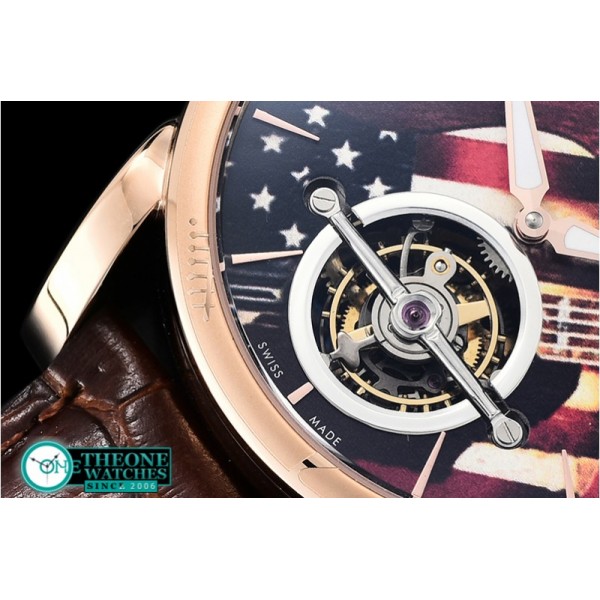 Parmigiani Fleurier - Reserve De Marche Hebdomadaire RG/LE Brown Tourb