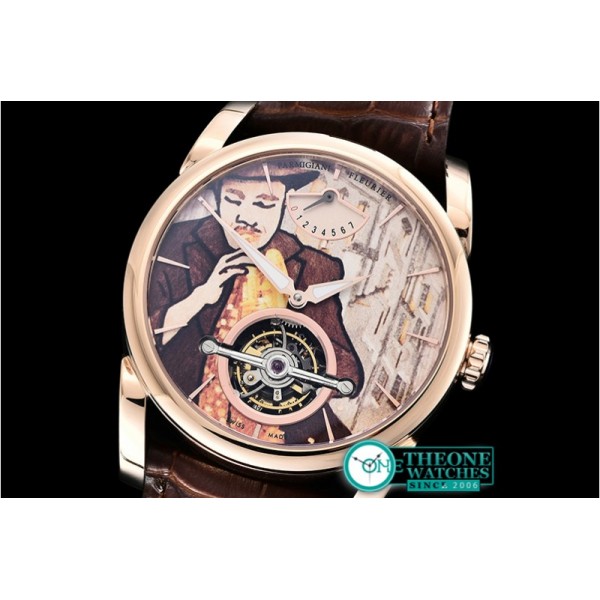 Parmigiani Fleurier - Reserve De Marche Hebdomadaire RG/LE Rose Gold Tourb