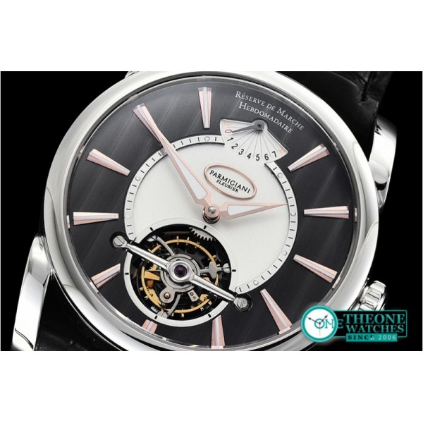 Parmigiani Fleurier - Reserve De Marche Hebdomadaire SS/LE Black Tourb