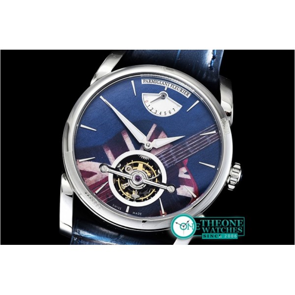 Parmigiani Fleurier - Reserve De Marche Hebdomadaire SS/LE Blue Tourb