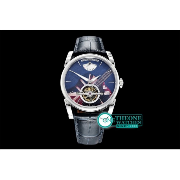 Parmigiani Fleurier - Reserve De Marche Hebdomadaire SS/LE Blue Tourb