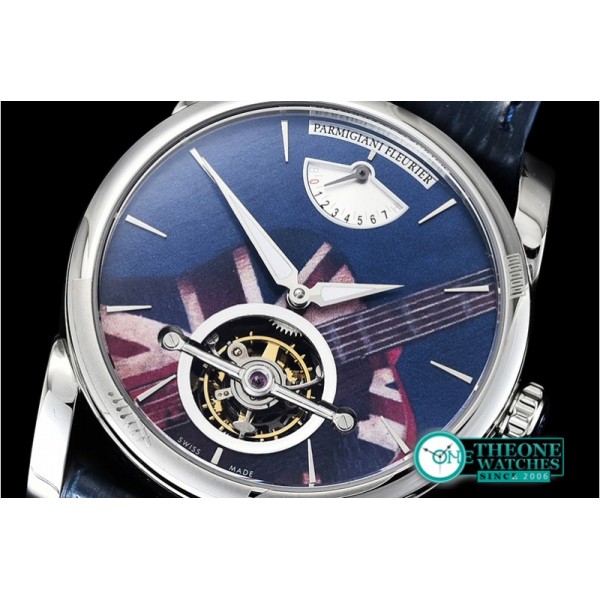 Parmigiani Fleurier - Reserve De Marche Hebdomadaire SS/LE Blue Tourb