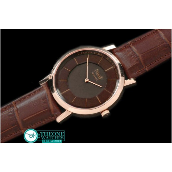 Piaget - Altiplano Ultra Thin RG/LE Brown Jap Quartz