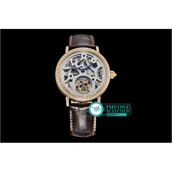 Piaget - Altiplano Skeleton Tourb RG/LE Diam Manual Wind Tourbillon