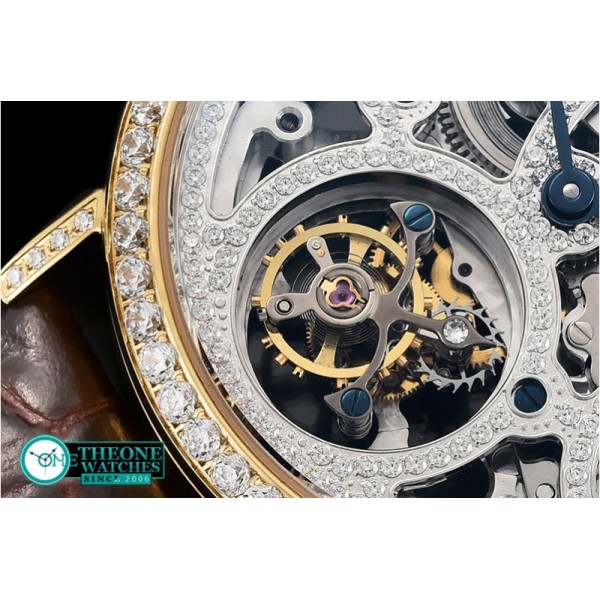 Piaget - Altiplano Skeleton Tourb RG/LE Diam Manual Wind Tourbillon