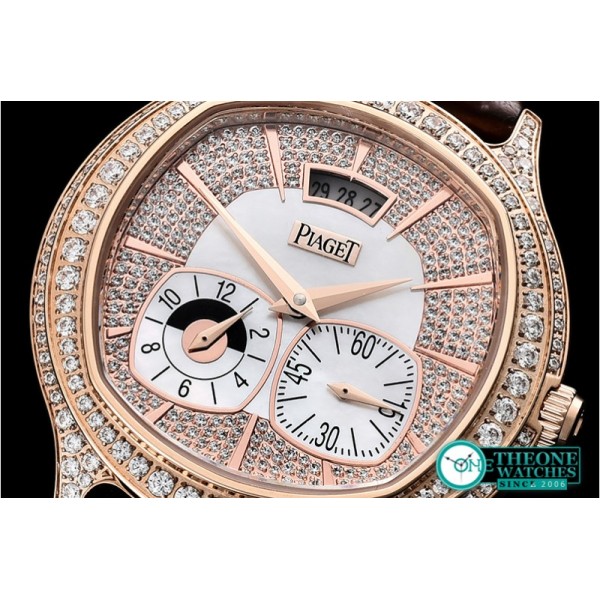 Piaget - Emperador Coussin Dual Time DIAM/RG/LE Asia Clone 850P