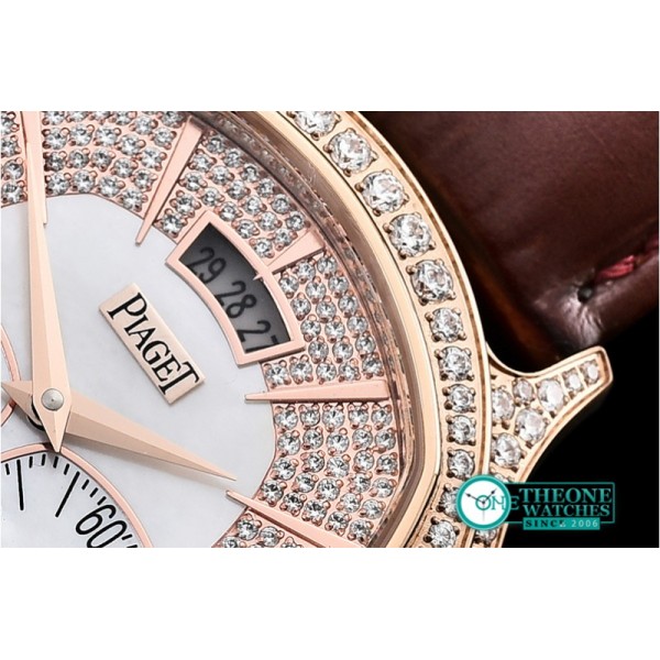 Piaget - Emperador Coussin Dual Time DIAM/RG/LE Asia Clone 850P