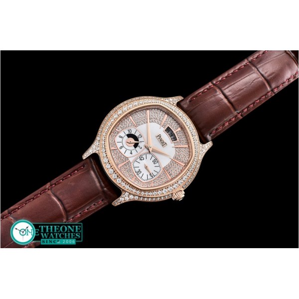 Piaget - Emperador Coussin Dual Time DIAM/RG/LE Asia Clone 850P