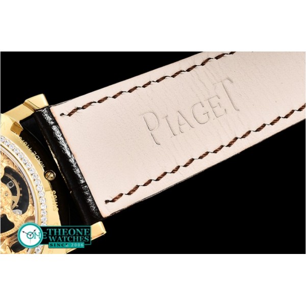 Piaget - Altiplano Skeleton Tourb Diams YG/LE Engr Tourbillon