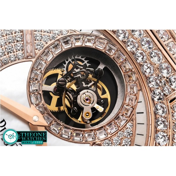 Piaget - Piaget G0A38148 Polo Tourbillon Diams RG/LE Tourbillon