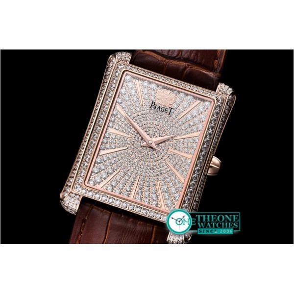 Piaget - Emperador Diamonds DIAM/RG/LE Diams KZF Miyota 9015