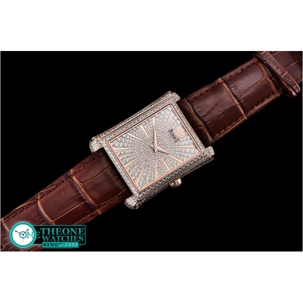 Piaget - Emperador Diamonds DIAM/RG/LE Diams KZF Miyota 9015