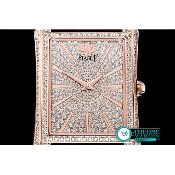 Piaget - Emperador Diamonds DIAM/RG/LE Diams KZF Miyota 9015