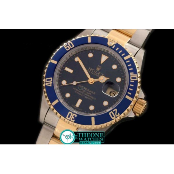 Rolex - 14K Wrapped TT Blue Dial 2008 M Series Swiss ETA