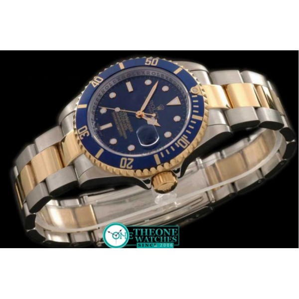 Rolex - 14K Wrapped TT Blue Dial 2008 M Series Swiss ETA