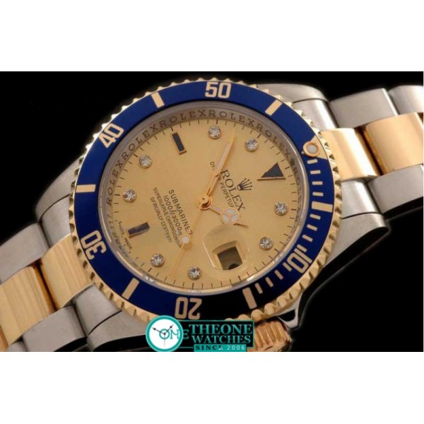 Rolex - 14K Wrapped TT Gold Dial 2008 M Series Swiss Eta 2836-2