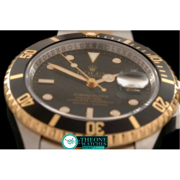 Rolex - 14K Wrapped TT Black Dial 2008 M Series Swiss Eta 2836-2