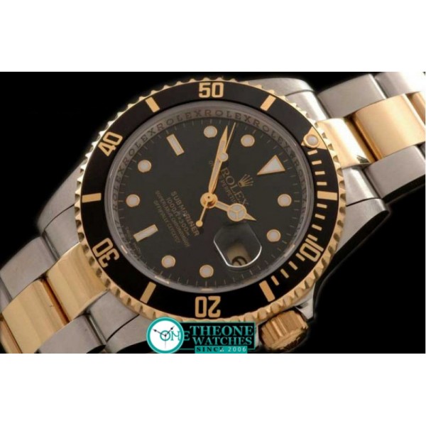 Rolex - 14K Wrapped TT Black Dial 2008 M Series Swiss Eta 2836-2