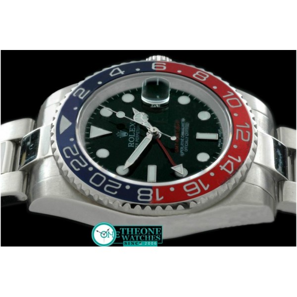 Rolex - SS Anni GMT SSBlue/Red/Blk Asia Eta 2836 GMT Hand I