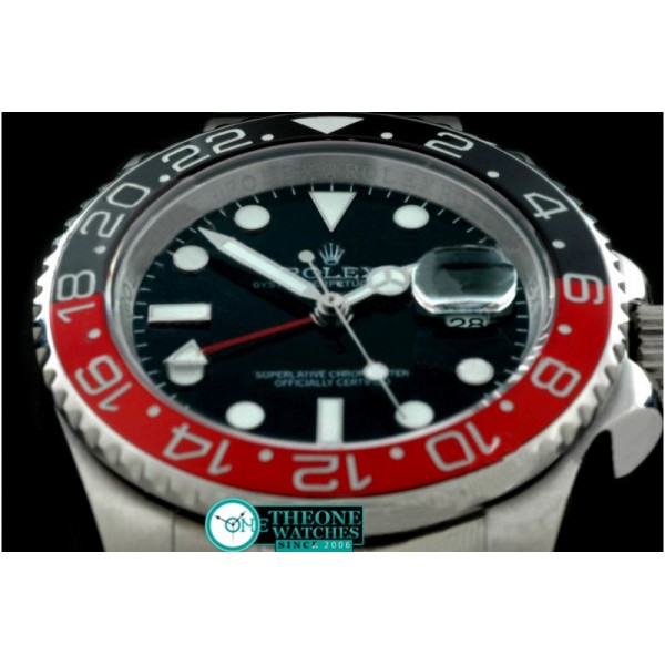 Rolex - SS Anni GMT SS/Red/Blk Asia Eta 2836 GMT Hand I