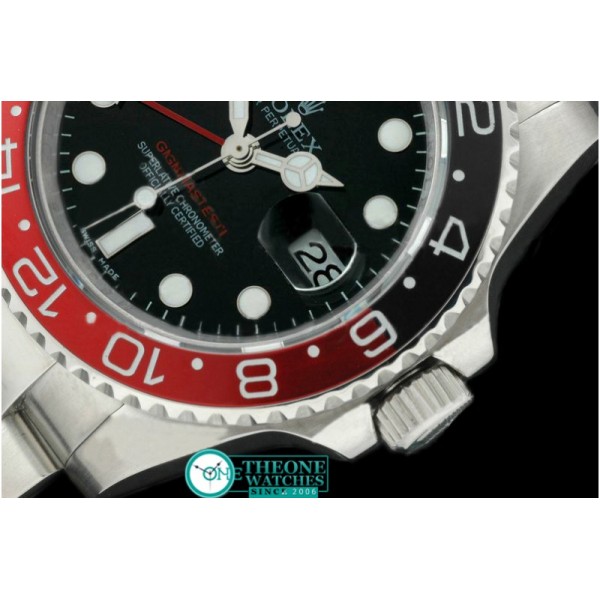 Rolex - SS Anni GMT SS/Red/Blk Asia Eta 2836 GMT Hand I