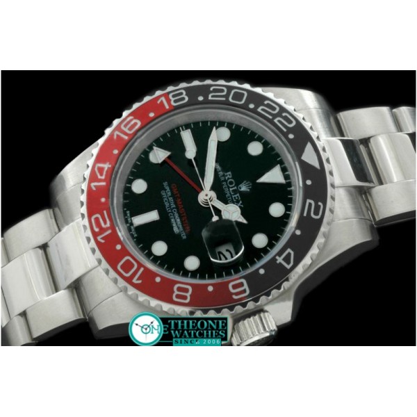 Rolex - SS Anni GMT SS/Red/Blk Asia Eta 2836 GMT Hand I