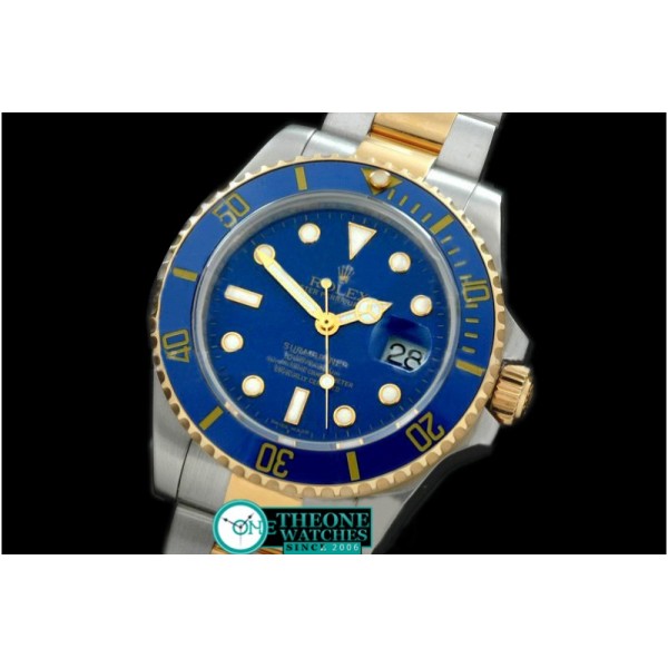 Rolex - TT 2009 Submariner TT Blue Asia 3135 V Serial