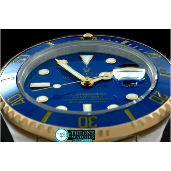 Rolex - TT 2009 Submariner TT Blue Asia 3135 V Serial