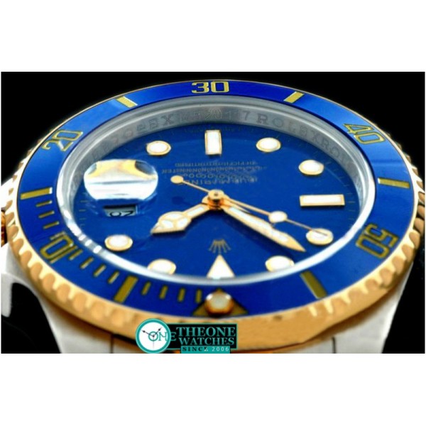 Rolex - TT 2009 Submariner TT Blue Asia 3135 V Serial