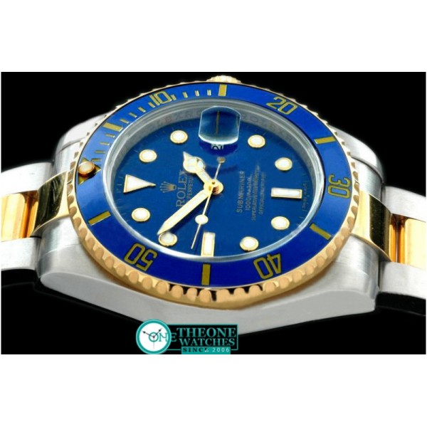 Rolex - TT 2009 Submariner TT Blue Asia 3135 V Serial