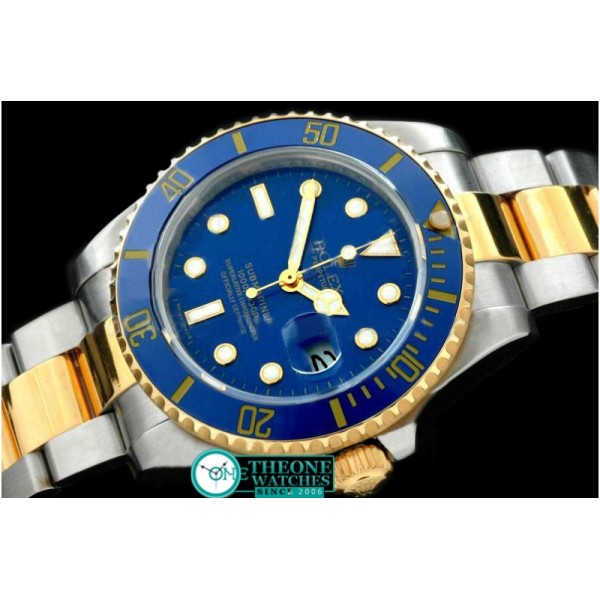 Rolex - TT 2009 Submariner TT Blue Asia 3135 V Serial