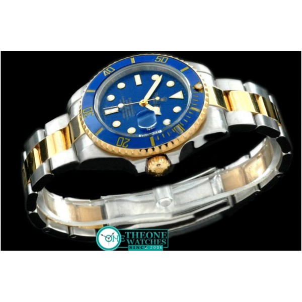 Rolex - TT 2009 Submariner TT Blue Asia 3135 V Serial