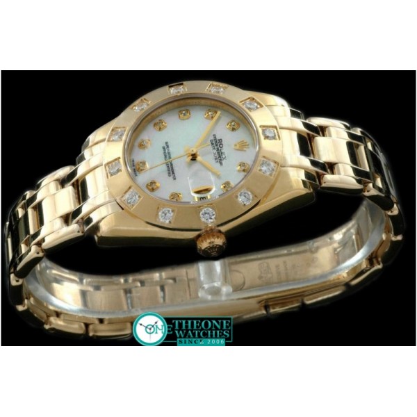 Rolex - FG 12 Diam Bez MOP White Diamond Swiss Eta