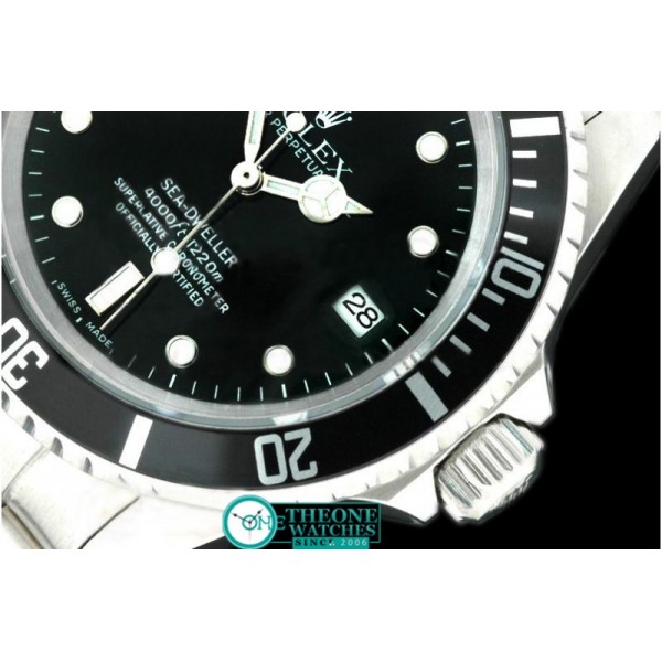 Rolex - Sea Dweller SS Black Swiss Eta 2836-2