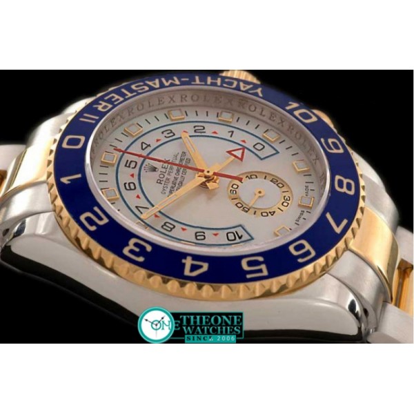 Rolex - 2007 Yatchmaster II (42mm) TT MOP White Asia 2813