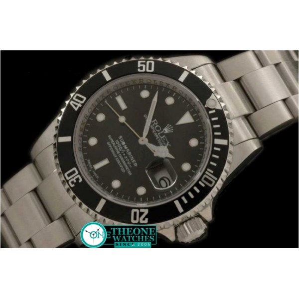 ROLEX - SS Black Dial (Classic -2008 Update) Asian Eta 2836