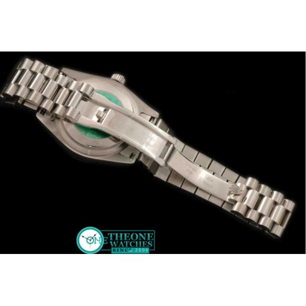 Rolex - SS Sq Cut Diam Bez Pres MOP Wht Diam Swiss Eta 2836-2