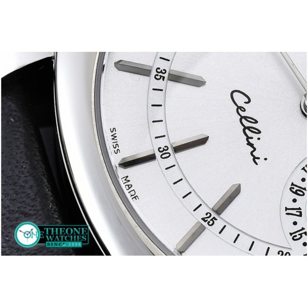 Rolex - Cellini Date SS/LE Silver White Stick Asia 2824