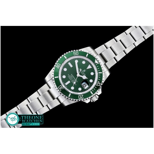 Rolex - 116610 LV Green Cer Submariner BP MY9015 Mod 3135