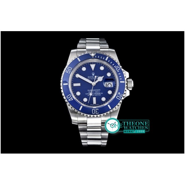 Rolex - 116619 SS Blue Cer Submariner BP MY9015 Mod 3135