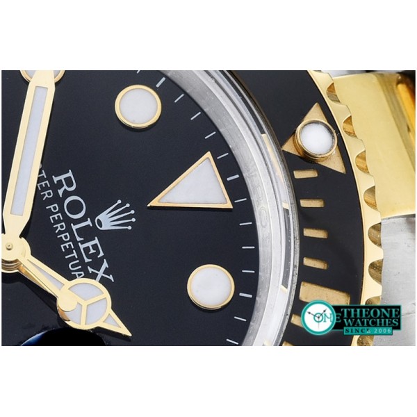 Rolex - 116613 YG/SS Blk Cer Submariner BP MY9015 Mod 3135