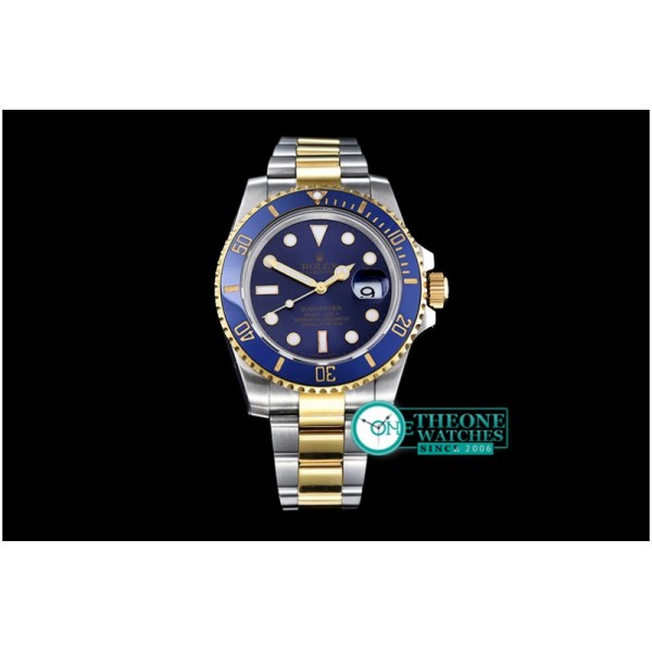 Rolex - 116613 YG/SS Blue Cer Submariner BP MY9015 Mod3135