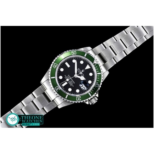 Rolex - 16610 LV Green Submariner BP MY9015 Mod 3135