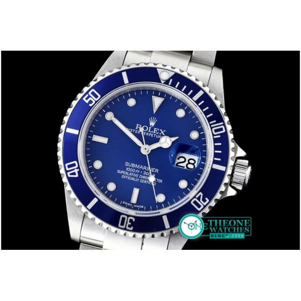 Rolex - 16610 Blue SS Submariner BP MY9015 Mod 3135