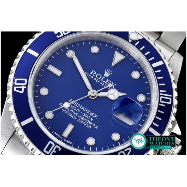 Rolex - 16610 Blue SS Submariner BP MY9015 Mod 3135