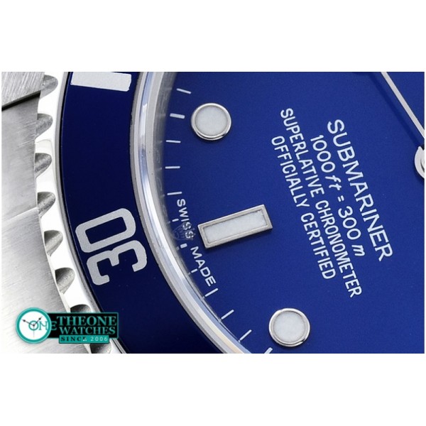 Rolex - 16610 Blue SS Submariner BP MY9015 Mod 3135