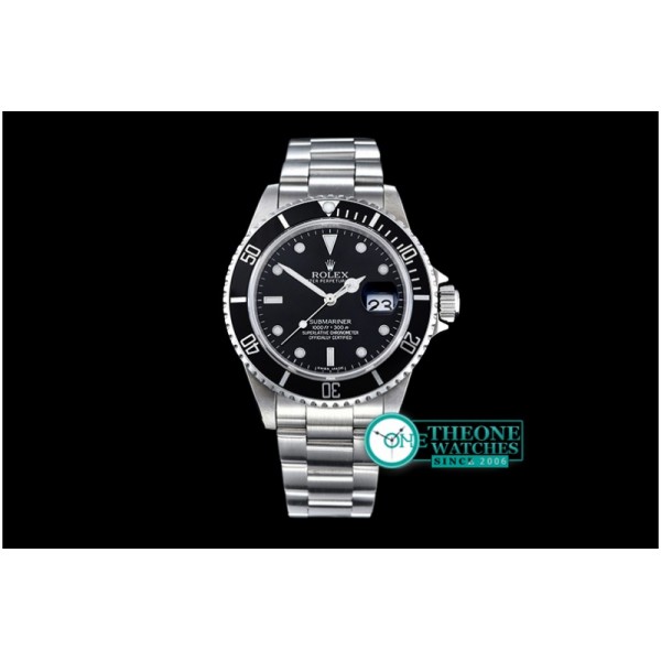 Rolex - 16610 Black SS Submariner BP MY9015 Mod 3135