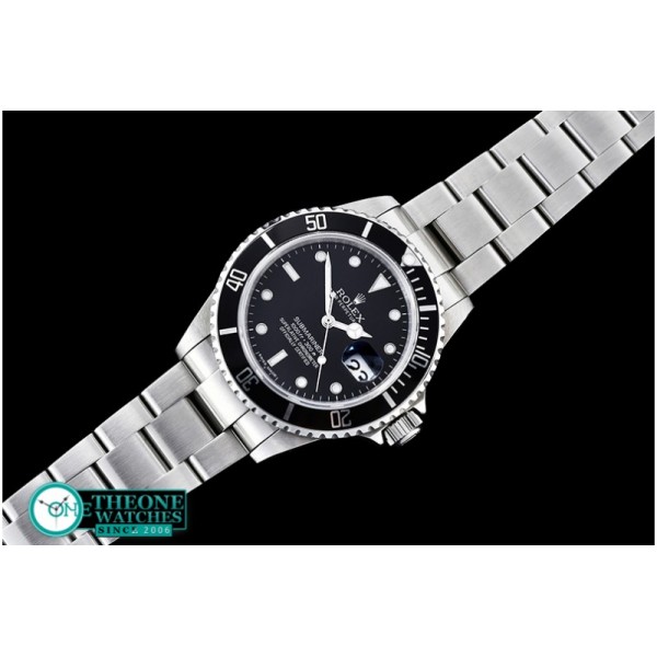 Rolex - 16610 Black SS Submariner BP MY9015 Mod 3135