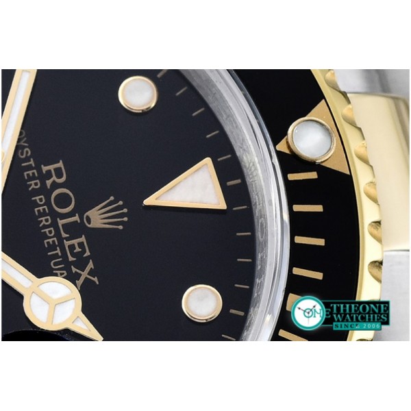 Rolex - 16613 YG/SS Black Submariner BP My9015 Mod 3135