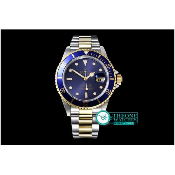 Rolex - 16613 YG/SS Blue Submariner BP My9015 Mod 3135